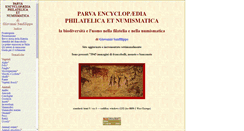 Desktop Screenshot of parvaencyclopaediaphilatelica.it